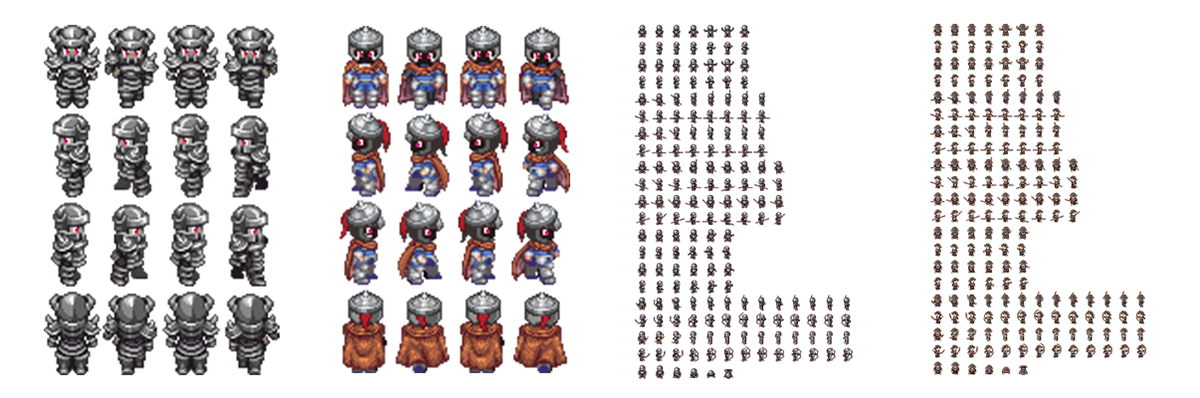 Yigovia characters sprites